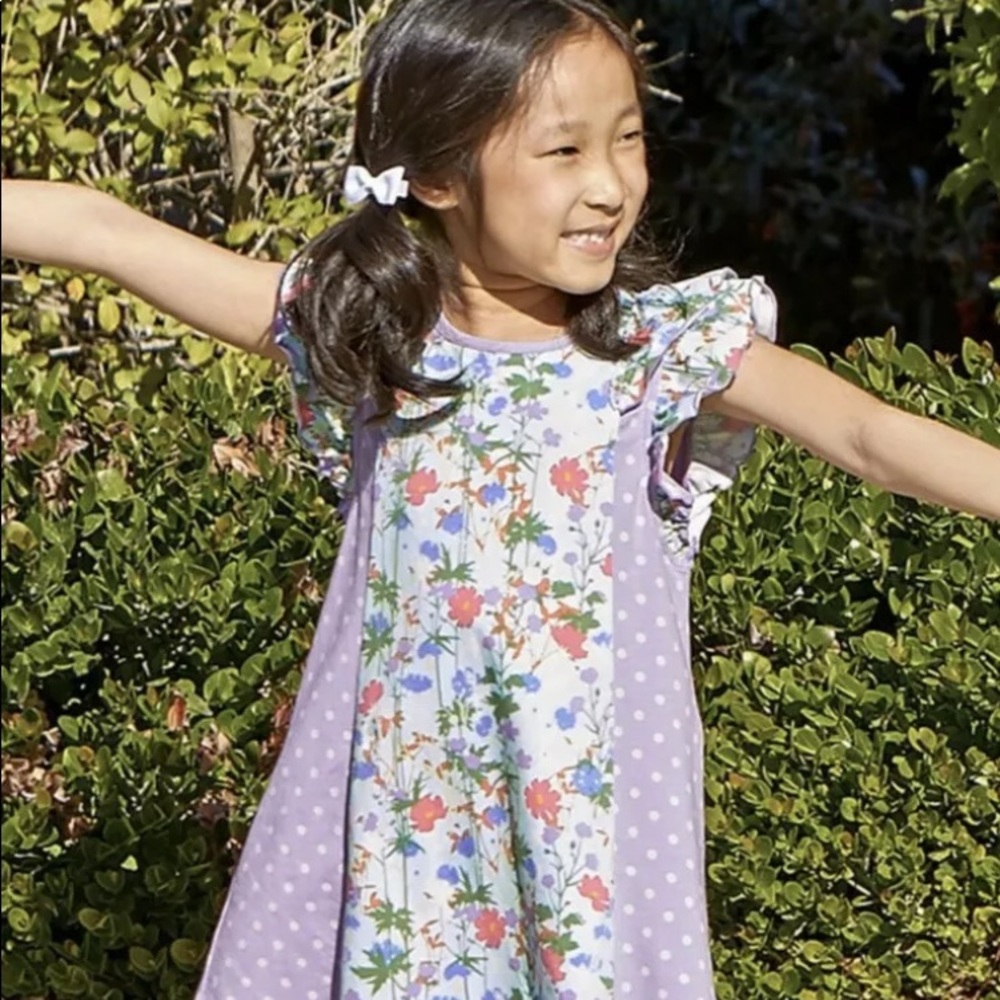 Matilda Jane spring flowers pearl.